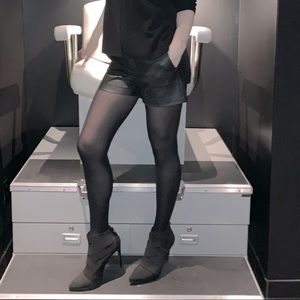 Banana Republic Faux Leather shorts size 2